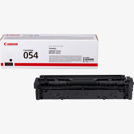 Canon 054BK Black Toner Cartridge | High-Yield Printing