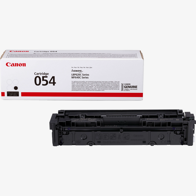 Canon 054BK Black Toner Cartridge | High-Yield Printing