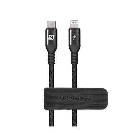 Momax Elite Link Lightning to Type-C Cable 2.2 M - Black