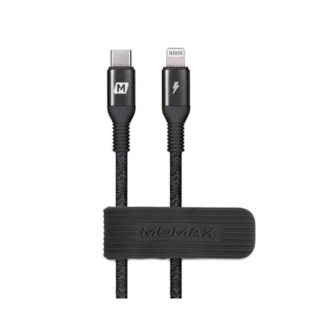 Momax Elite Link Lightning to Type-C Cable 2.2 M - Black