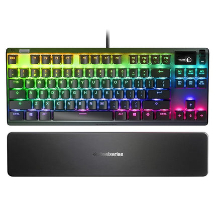 SteelSeries Apex 7 TKL RGB Mechanical Gaming Keyboard (Red Switch) US Layout - Black