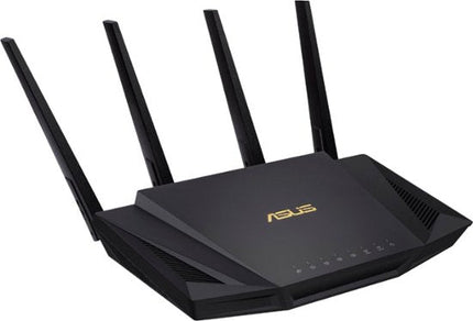 Asus AX3000 Dual Band Wi-Fi 6 (802.11ax) Router, MU-MIMO and OFDMA Technology AiProtection Pro Network