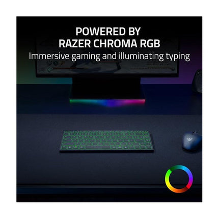 Razer Joro Portable RGB Wireless, Ultra Low-Profile Switches, Gaming Keyboard - Black