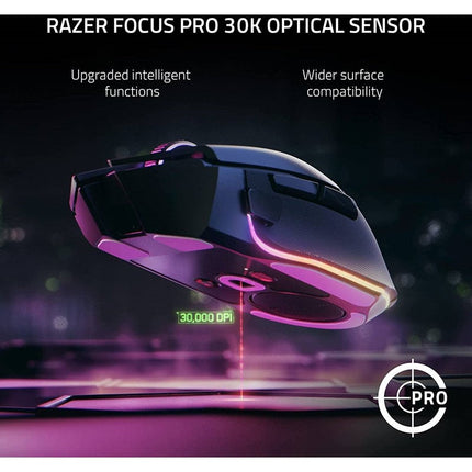 Razer Basilisk V3 Pro Customizable Wireless Gaming Mouse with Razer HyperScroll Tilt Wheel