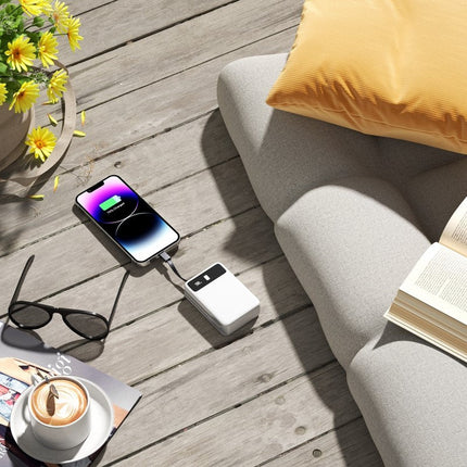 ZLOS LB20 22.5W 20000mAh Power Bank with Built-in Cables (2 Years Warranty)