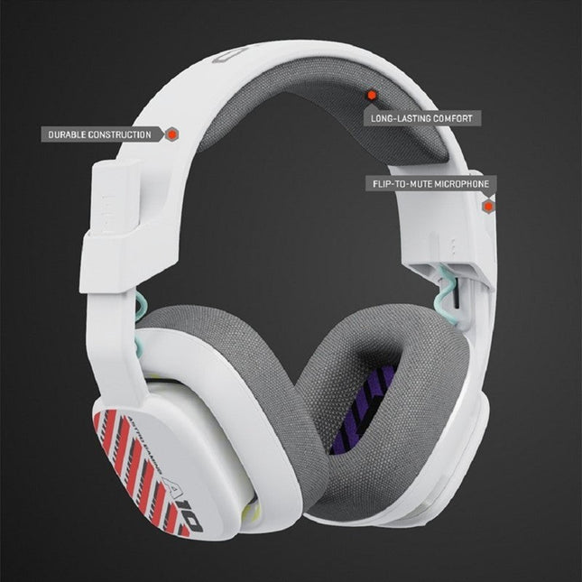 ASTRO A10 Gen 2 PlayStation/PC Challenger Wired Gaming Headset - White