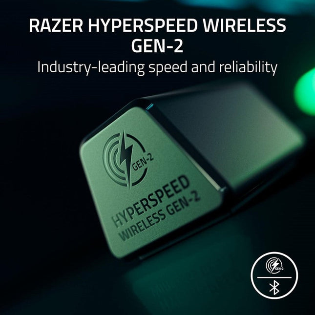 Razer BlackShark V3 Wireless TriForce Titanium 50 mm Drivers Gen-2 Gaming Headset for Playstation - Black