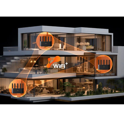 Tenda BE5100 Dual-band Wi-Fi 7 Router (2.5GE) with 5 External Antenas