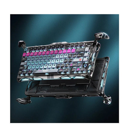 Gravastar Mercury V75 Pro 75% Hall Effect Magnetic Switch Gaming Keyboard - Cyberpunk