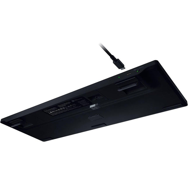 Razer BlackWidow V4 Low Profile HyperSpeed Wireless Mechanical Gaming Keyboard (Green Switch)