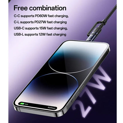 Yesido 4 in 1 Charging Cable