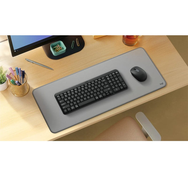 Logitech K250 Wireless/Bluetooth Keyboard, English/Arabic - Graphite
