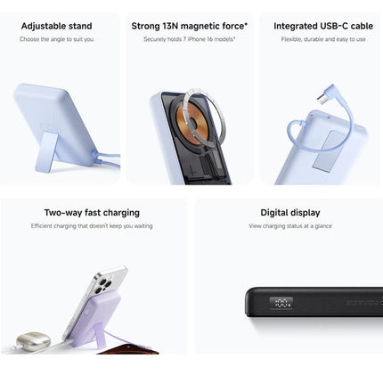 Xiaomi 33W 10000mAh Magnetic Power Bank with Built-in Stand