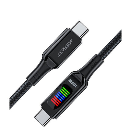 ACEFAST 100 W Type-C To Type-C Cable , 1.2 M - Black