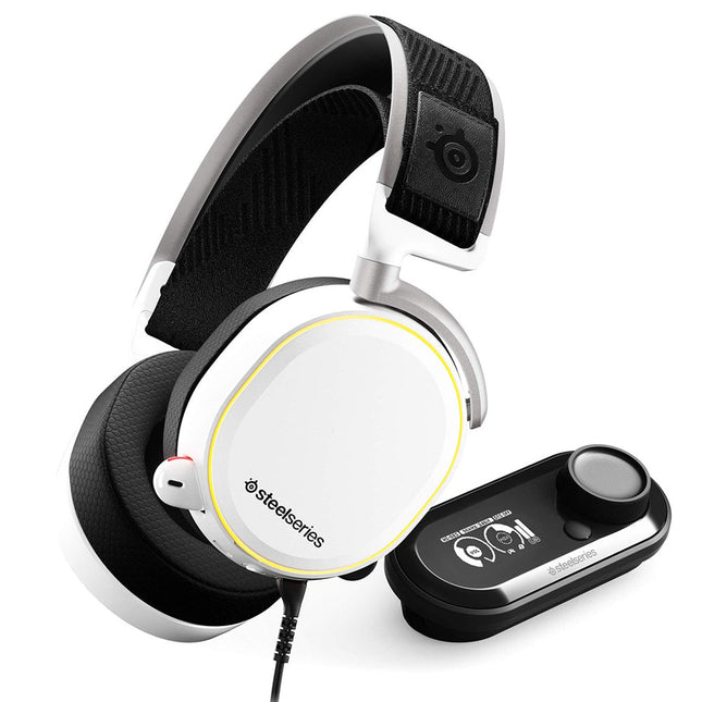 SteelSeries ARCTIS PRO + GAMEDAC Hi-Res Gaming Headset - White