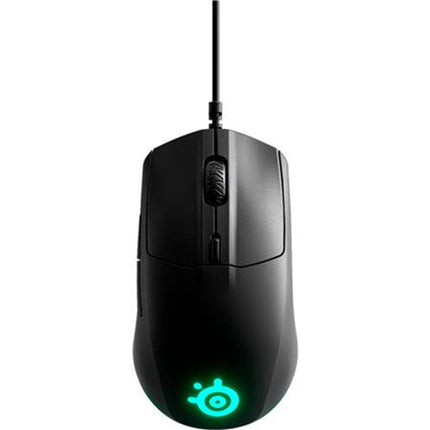 SteelSeries Arctis 3 (2019 Edition) 7.1 Surround Wired Gaming Headset + RIVAL 3 Wired Gaming Mouse - Black