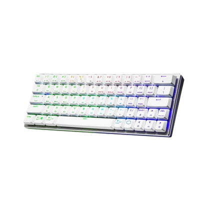 Cooler Master SK622 Hybrid Wireless Mechanical Gaming Keyboard (Red Switch) - White