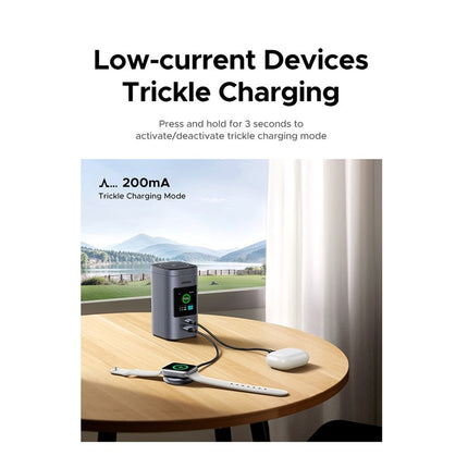 Ugreen 20000mAh 145W Fast Charging Qi2 15W Power Bank - Black/Grey
