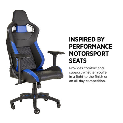 Corsair T1 Race Gaming Chair - Black/Blue