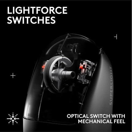 Logitech G PRO X SUPERLIGHT 2 SE LIGHTSPEED Wireless Gaming Mouse - Black
