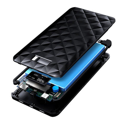 iWalk Trio 2 10000mAh With Built-in Cables - Black