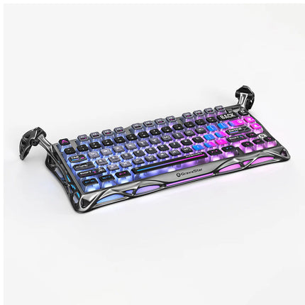 GravaStar Mercury K1 Pro 75% Wireless Mechanical Gaming Keyboard_Special Edition - Cyberpunk