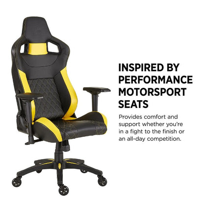 Corsair T1 Race Gaming Chair - Black/Yellow
