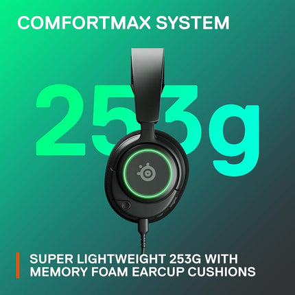 SteelSeries Arctis Nova 3P Wireless Gaming Headset for PlayStation, PC, Switch, VR, Mobile - Black