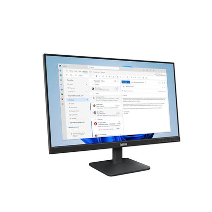 Lenovo Think Vision S24-4e Office Monitor, 23.8" FHD (1920x1080) IPS Display, Anti-glare, 4 ms, 100 Hz, Raven Black