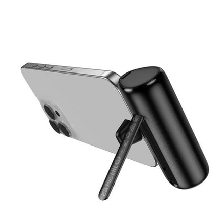 Hoco 5000mAh Mini Pocket Power Bank - Black