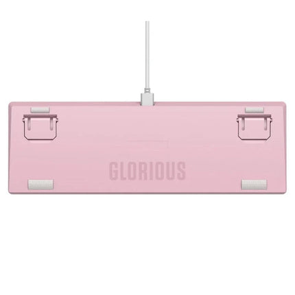 Glorious Model D PRO Wireless Gaming Mouse - Flamingo Pink - Forge Glorious GMMK2 65% Pre-Built Wired RGB Mechanical Gaming Keyboard - Pink, US Layout