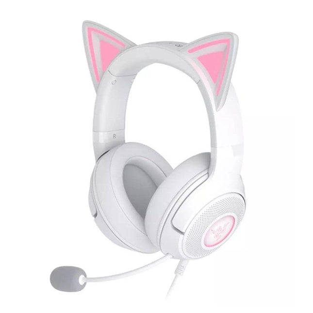 Razer Kraken Kitty V2 Wired Chroma Gaming Headset - White