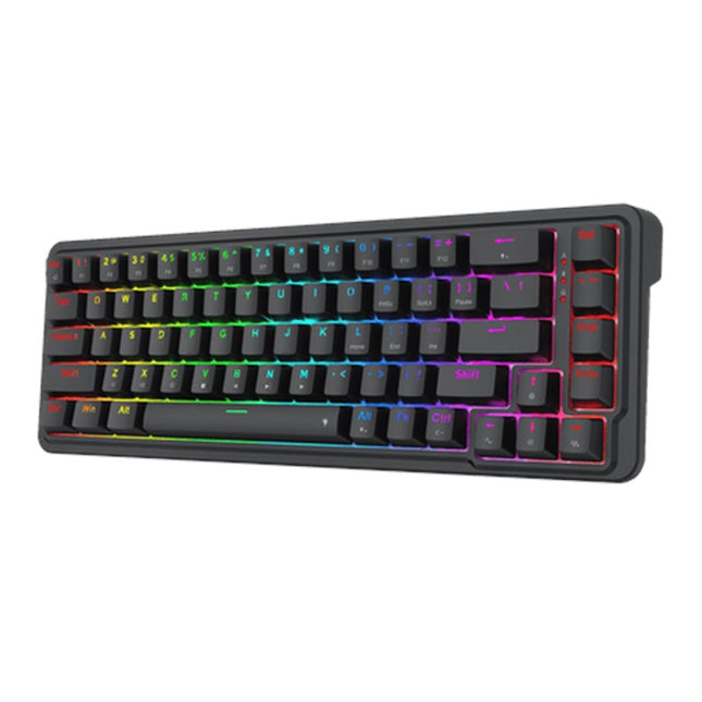 Redragon K709 65% Wired Gasket RGB Gaming Keyboard - Black