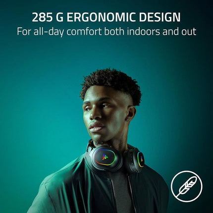 Razer Barracuda X Chroma Wireless Multi-Platform Gaming Headset for PC, PS4 & PS5, Switch - Black