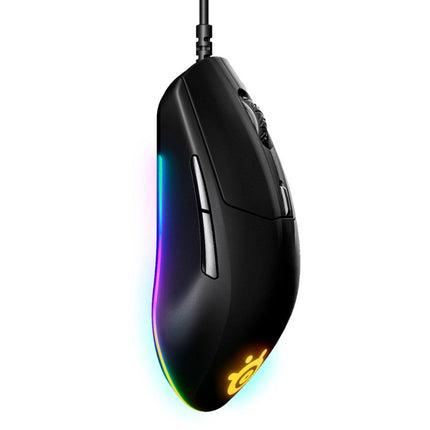 SteelSeries Rival 3 Wired RGB Gaming Mouse - Black