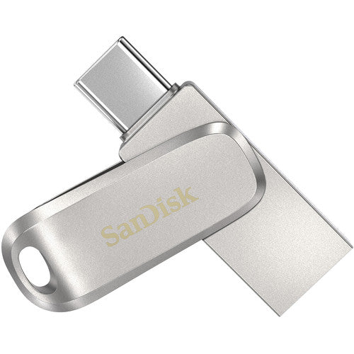 SanDisk 64GB Ultra Luxe Dual Drive USB Type-C 2-in-1 Flash Drive