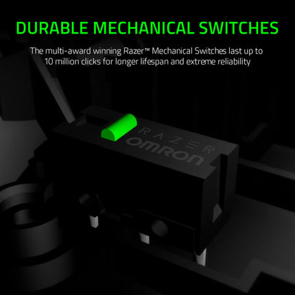 Razer DeathAdder Essential Wired Gaming Mouse with 6,400 DPI Optical Sensor