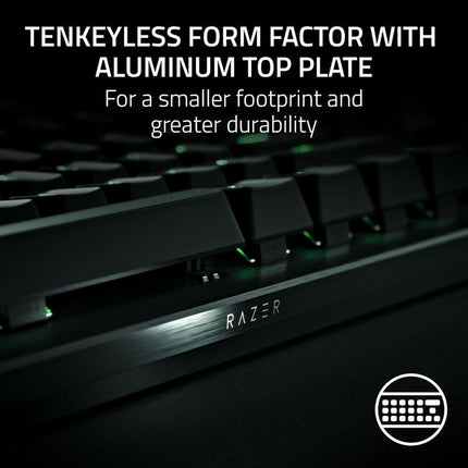 Razer Huntsman V3 Pro Tenkeyless Wired RGB Analog Optical Esports Gaming Keyboard (US Layout)