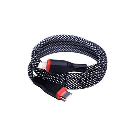 Monster 27W PD USB-C to Lightning Cable - Black