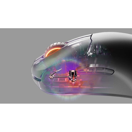 SteelSeries Prime Wireless Optical Magnetic Swtch Gaming Mouse - Black