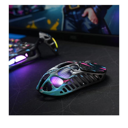 GravaStar Mercury X Pro Wireless Gaming Mouse with 8K Dongle Special Edition - Neon Graffiti