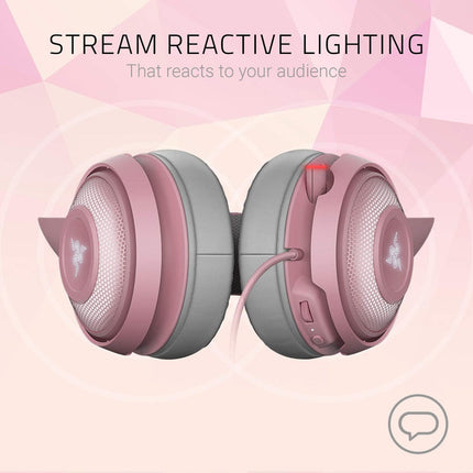 Razer Kraken Kitty Chroma USB Gaming Headset - Quartz