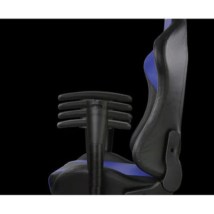 Dragon War GC-004 Ergonomic Racing Chair, 2D Armrest Blue/Black