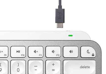 Logitech MX Keys Mini For Mac Wireless Illuminated Keyboard (English) - Silver
