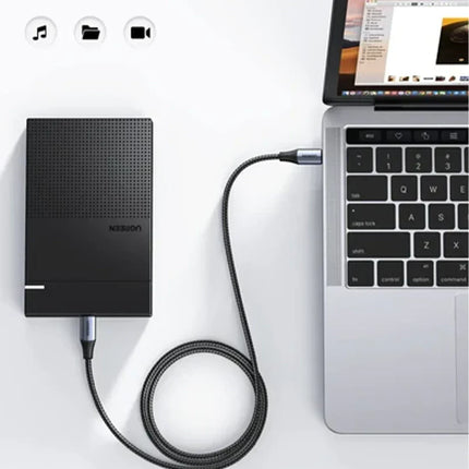 Ugreen USB-C to USB-C 140 W USB 3.2 Gen2 10 Gbps Charger Cable (1 M)