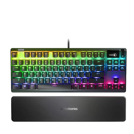SteelSeries Apex 7 TKL RGB Mechanical Gaming Keyboard (Red Switch) US Layout - Black