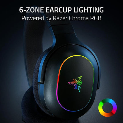 Razer Barracuda X Chroma Wireless Multi-Platform Gaming Headset for PC, PS4 & PS5, Switch - Black
