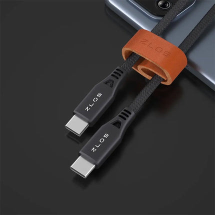 ZLOS USB-C to USB-C Cable MFI Cable, 1.2 M (5 Years Warranty)