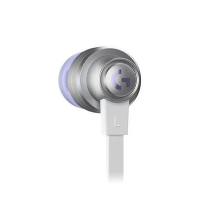 Logitech G333 In Ear Gaming Earphone - White