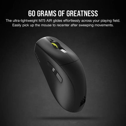 Corsair M75 AIR Wireless Ultra Light Weight Gaming Mouse (EU) - Black